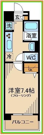 グリーンバーズテラスの物件間取画像